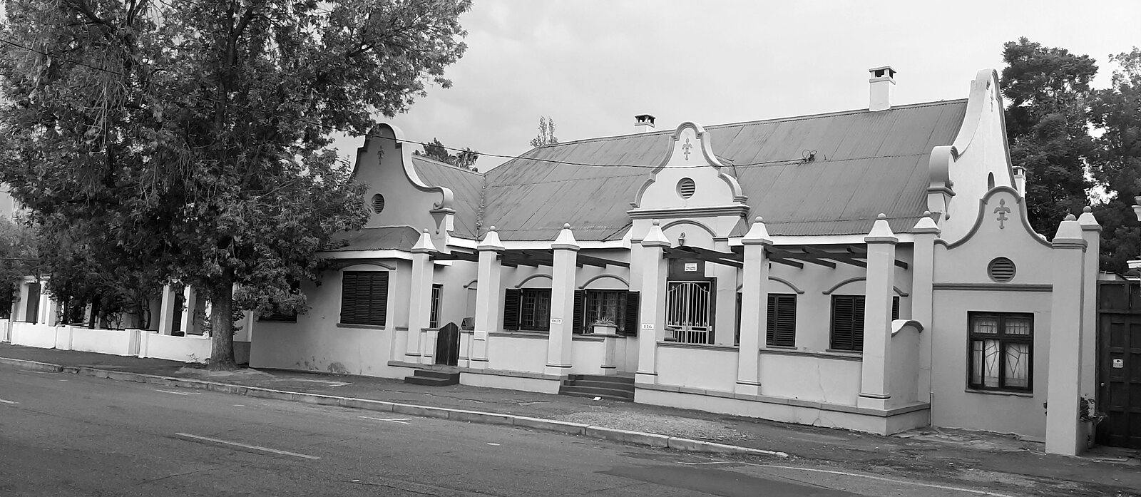 156 High Street, with its Cape Dutch Revival gables