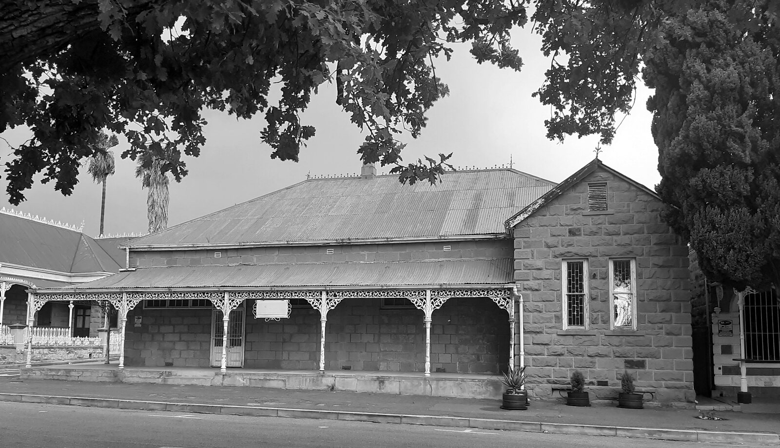 The Cottage Hospital on its corner, later the first CP Nel Museum